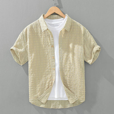 Casual shirt met structuur