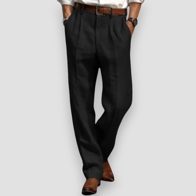 Olivier™ | Klassieke linnen broek