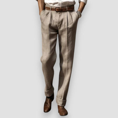 Olivier™ | Klassieke linnen broek