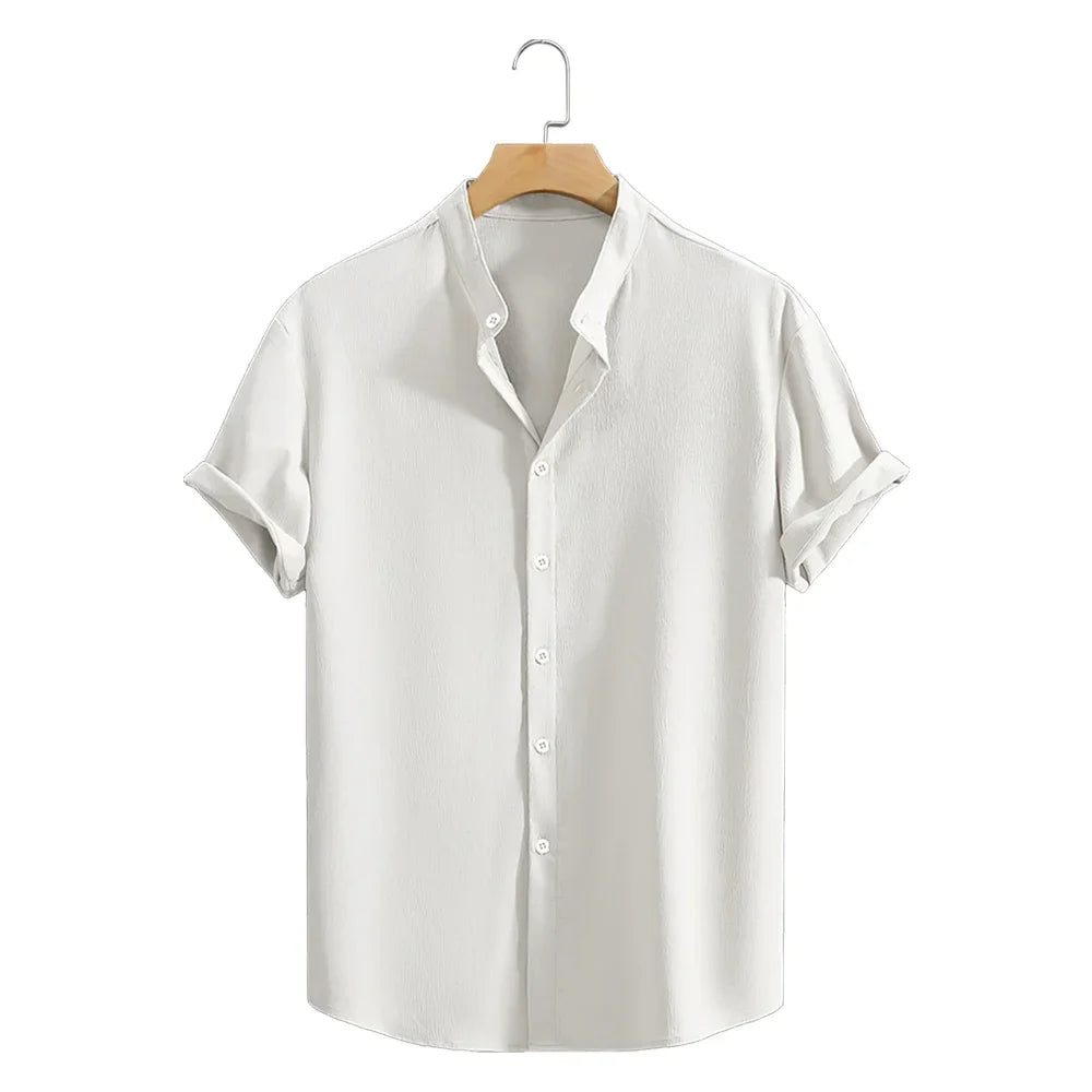 Zomeroverhemd met korte mouwen
