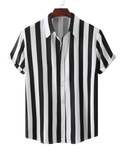 Ademend gestreept zomershirt