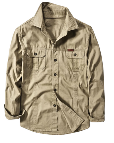 Katoenen Cargo Shirt