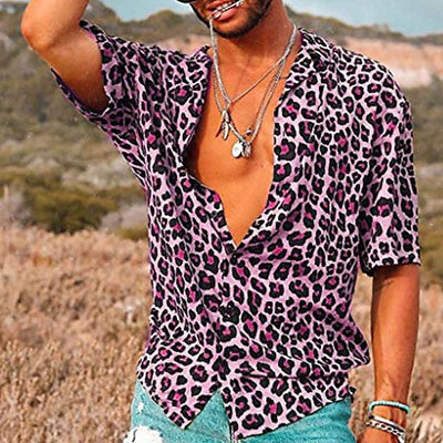 Shirt met luipaardprint