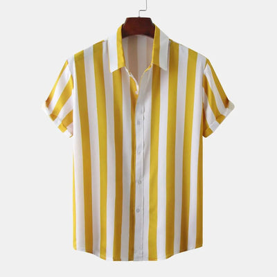 Ademend gestreept zomershirt