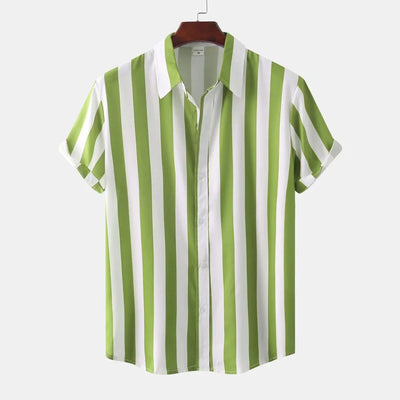 Ademend gestreept zomershirt