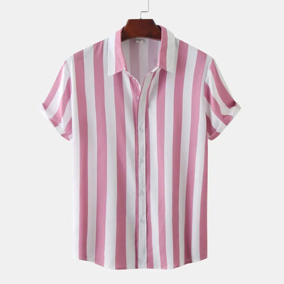 Ademend gestreept zomershirt